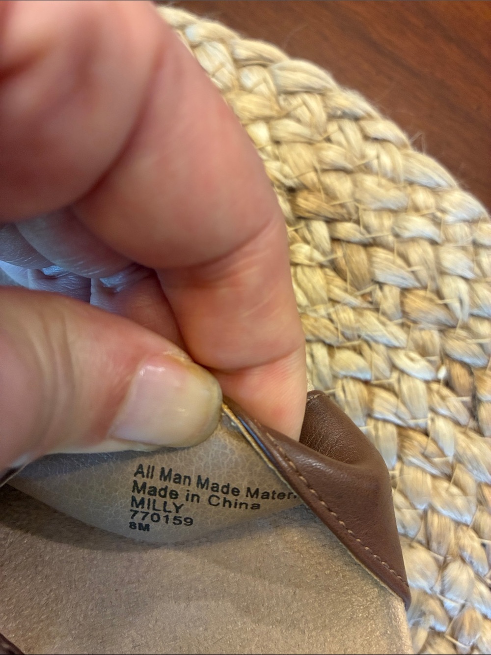 Life Stride Brown Strappy Slingback Wedge Sandals - Picture 5 of 5